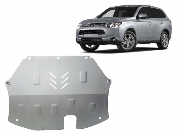 Kryt pod motor hliník Mitsubishi Outlander