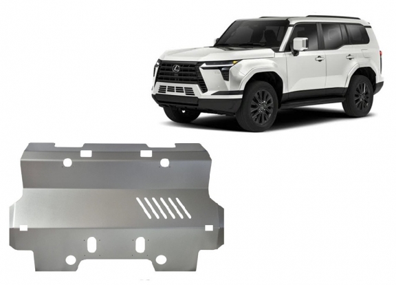 Hliník kryt pod chladič Lexus GX