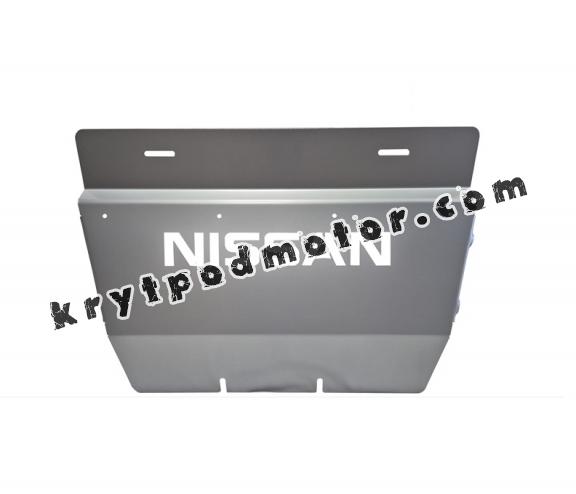 Hliníkový kryt pod chladič Nissan Navara D40