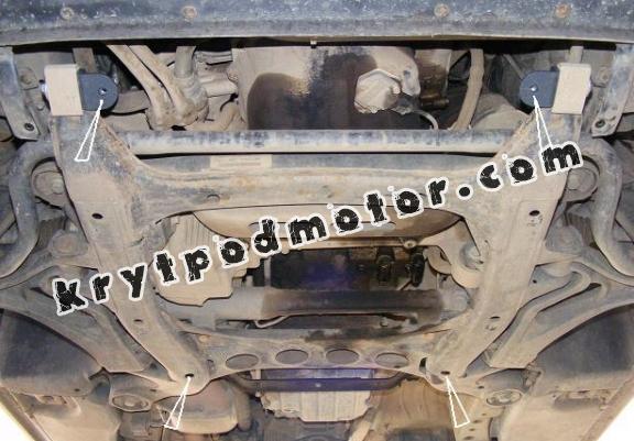 Kryt pod motor Volkswagen Touareg 7L