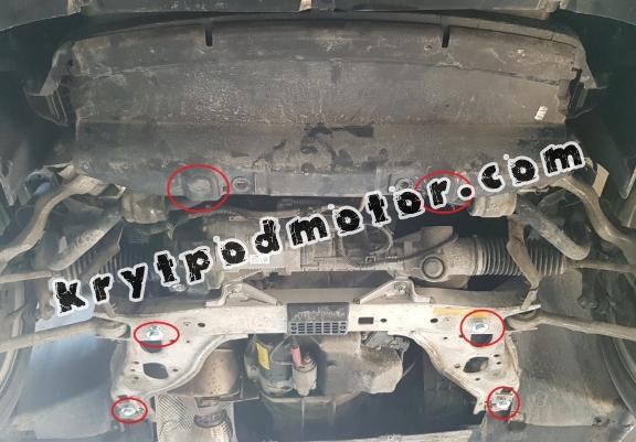 Kryt pod motor BMW Seria 1 E81;E87;E82