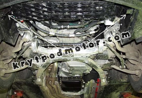 Kryt pod motor BMW Seria 5 E60/E61 standardní přední nárazník