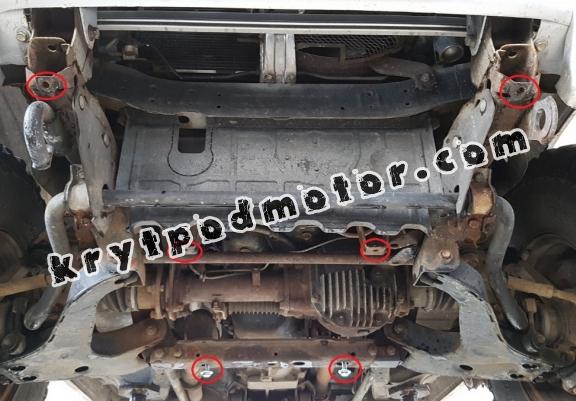 Kryt pod motor Mitsubishi Pajero 3 (V60, V70)