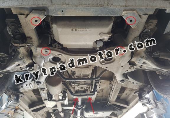 Kryt pod motor Mercedes Viano W639 - 2.2 D 4x2