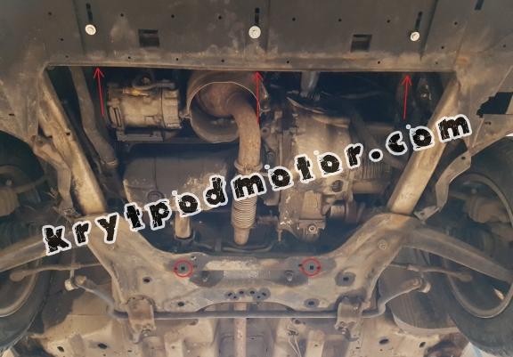 Kryt pod motor Citroen C4 Picasso