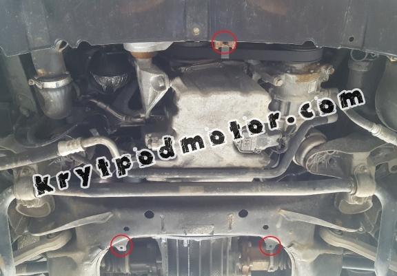 Kryt pod motor Seat Exeo