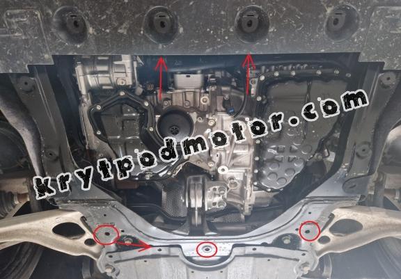 Kryt pod motor Nissan Qashqai J12