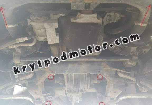 Kryt pod motor Skoda Superb - 1,8  1,9 2,0 TDI