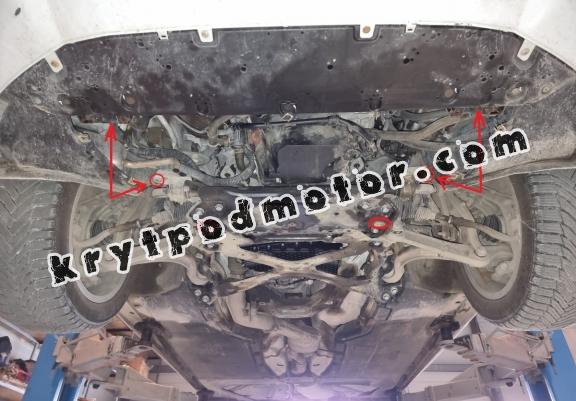 Kryt pod motor Audi A4  B9 All Road
