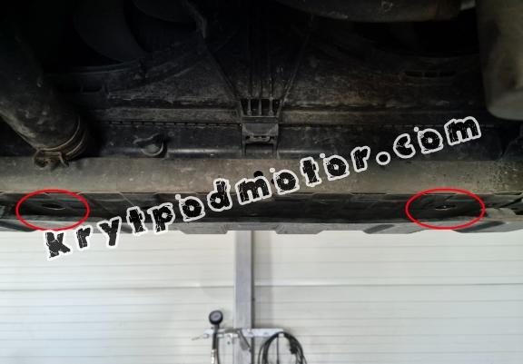 Kryt pod motor Mitsubishi Outlander