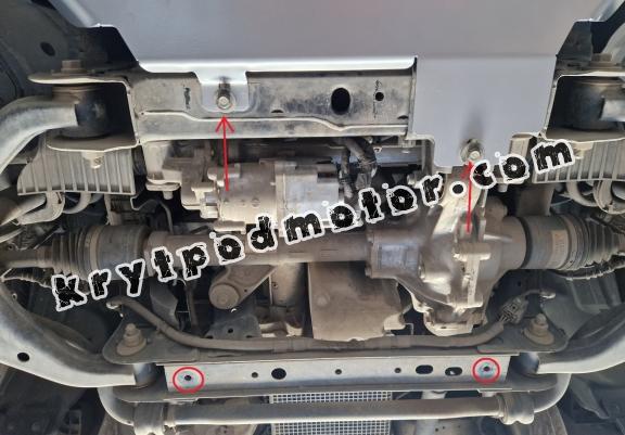 Kryt pod motor Ford Ranger