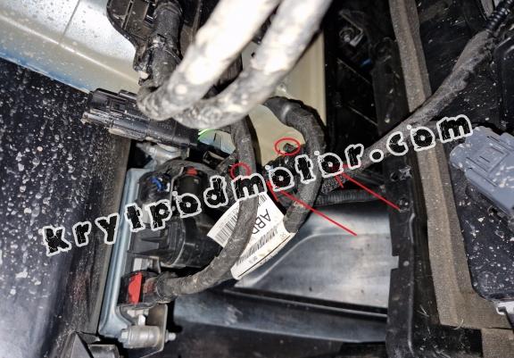 Kryt pod motor Ford Tourneo Courier