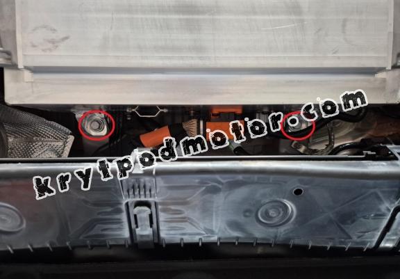 Ocelový kryt baterie pro Dacia Duster Hybrid