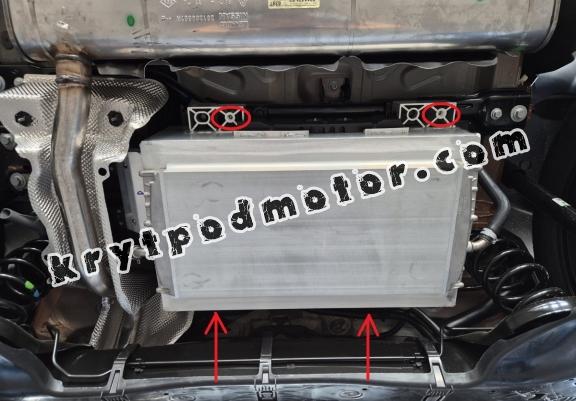 Ocelový kryt baterie pro Dacia Duster Hybrid