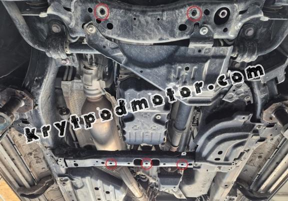 Hliník kryt pod převodovka Toyota Land Cruiser 250