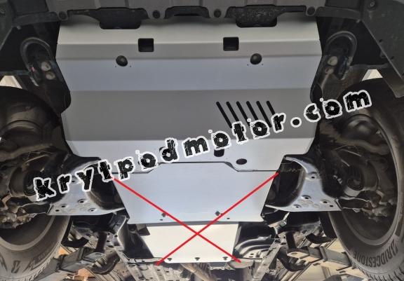 Hliník kryt pod chladič Toyota Land Cruiser 250