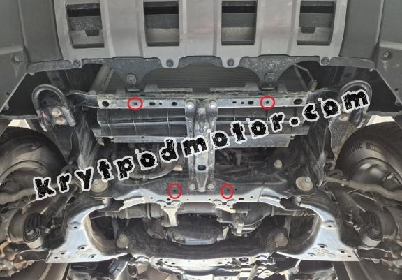 Hliník kryt pod chladič Toyota Land Cruiser 250
