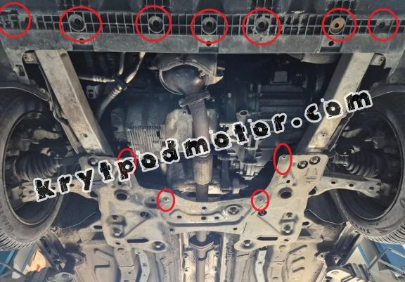 Kryt pod motor Alfa Romeo Giulietta