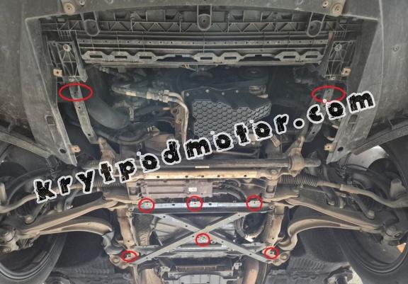 Kryt pod motor Porsche Macan