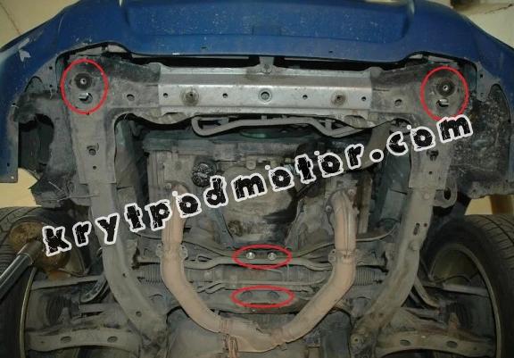 Hliníkový kryt pod motor Subaru Forester 2