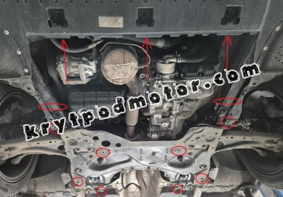 Kryt pod motor Peugeot 5008