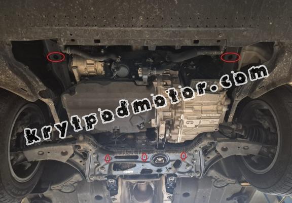 Kryt pod motor Skoda Superb -  ruční převodovka