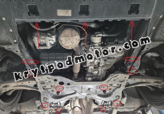 Kryt pod motor Peugeot 308