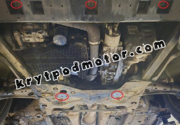 Hliníkový kryt pod motor Toyota Proace City Verso