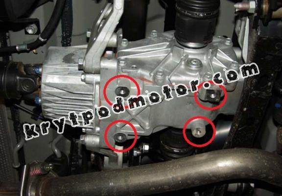 Hliníkový kryt pod diferenciál Toyota Rav4