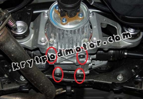 Hliníkový kryt pod diferenciál Toyota Rav4