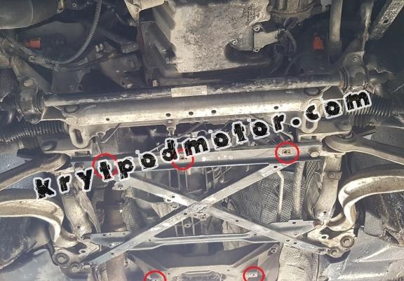 Kryt pod převodovka Audi A4 4 B8