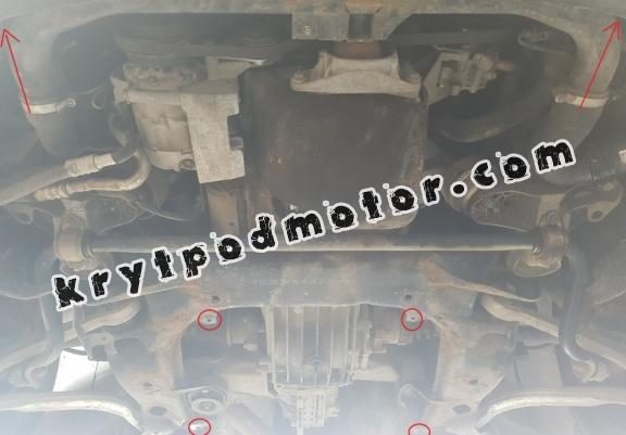 Kryt pod motor VW Passat B5