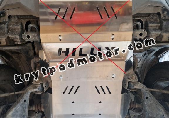 Kryt pod motor hliník Toyota Hilux Invincible
