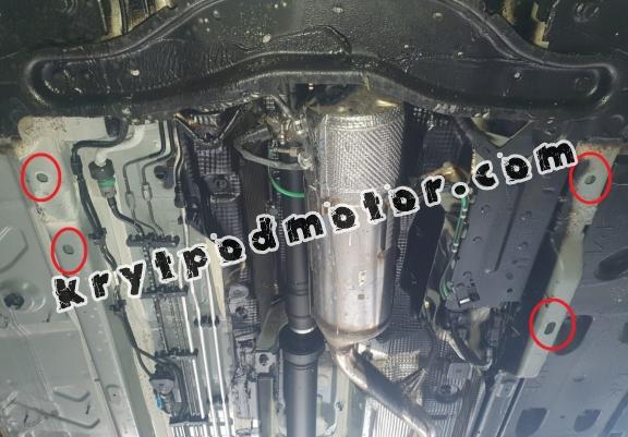 Kryt pod DPF  Dacia Duster