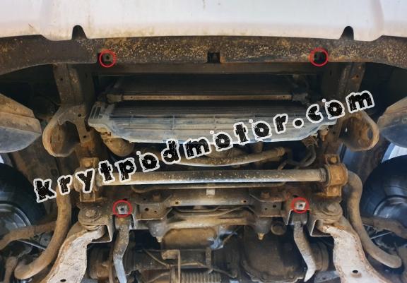 Kryt pod chladič Fiat Fullback