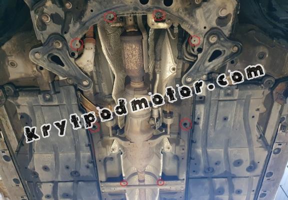 Kryt pod katalyzator/cat lock Toyota Auris