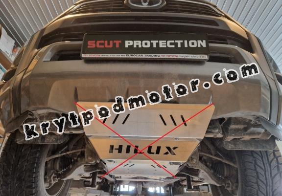 Hliník kryt pod převodovka Toyota Hilux Invincible