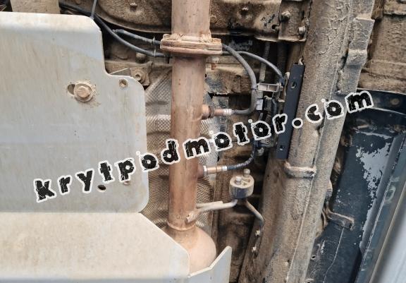 Kryt pod senzory DPF Toyota Hilux - Aluminium