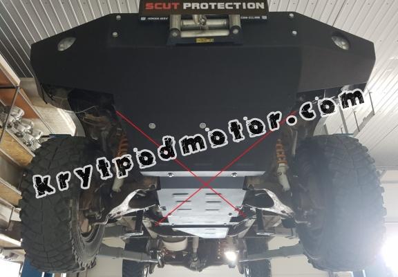 Kryt pod převodovka Toyota Land Cruiser J90