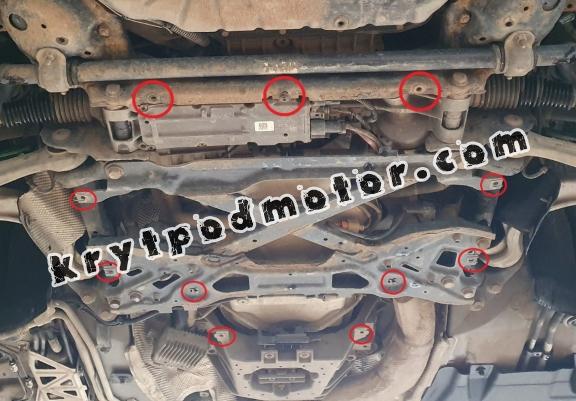 Kryt pod převodovka Audi A8