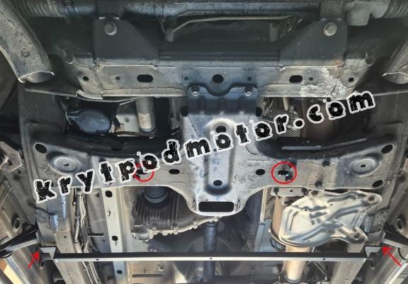 Kryt pod převodovka a diferenciál Volkswagen Amarok -  V6 automat