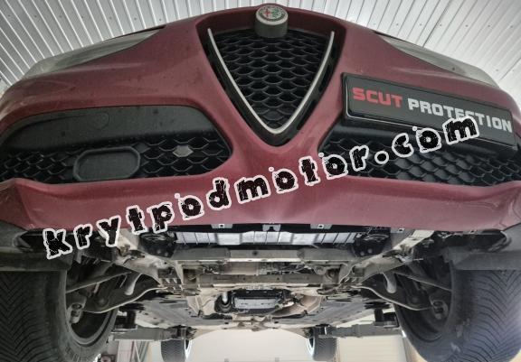 Hliníkový kryt pod motor Alfa Romeo Stelvio