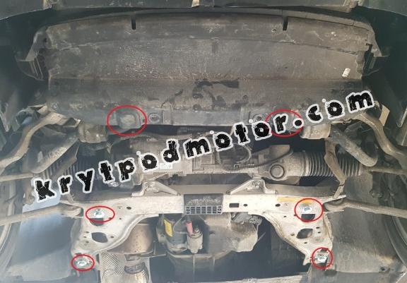 Kryt pod motor BMW Seria 1 E81/E87/E82