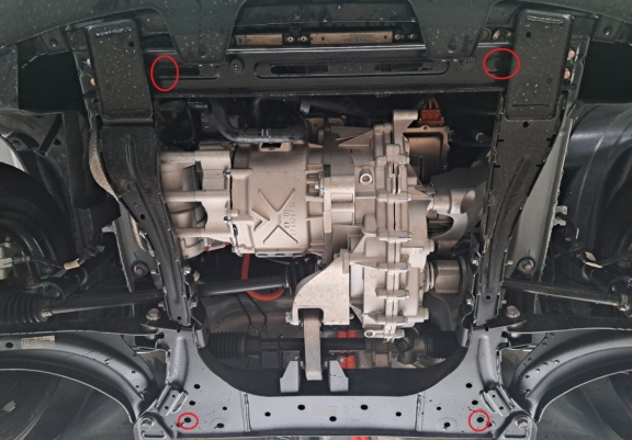 Kryt pod motor Dacia Spring