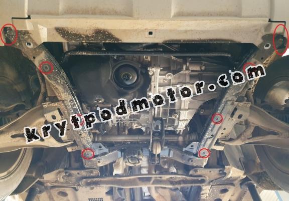 Kryt pod motor Dacia Duster - 2,5 mm