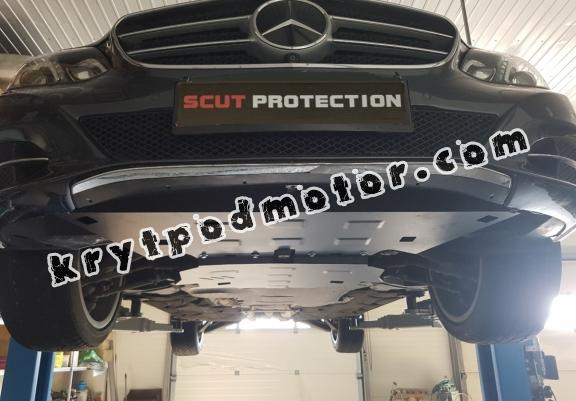 Kryt pod motor Mercedes E-Classe W212 - 4x4
