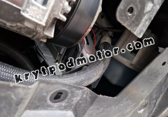 Kryt pod motor Renault Trafic 3 facelift