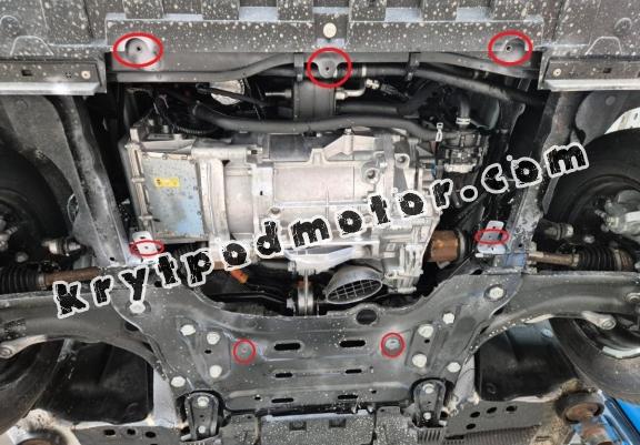 Hliníkový kryt pod motor Mercedes Citan