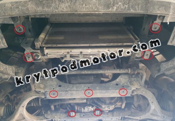 Kryt pod motor Ssangyong Musso Grand