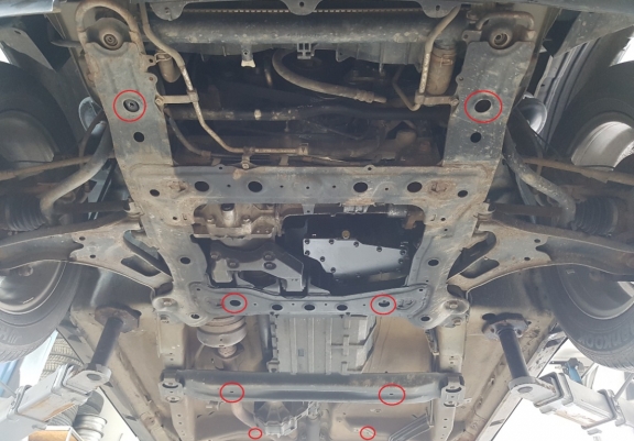 Hliníkový kryt pod motor Suzuki Grand Vitara 2